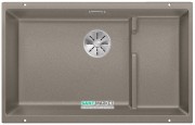 Мийка для кухні прямокутна BLANCO SUBLINE 700-U Level SILGRANIT під стільницю сірий беж 523545