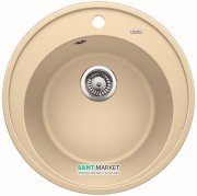 Мойка для кухни круглая Blanco RIONA 45 врезная  искусственный гранит  шампань 521400