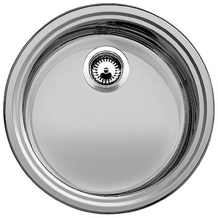 Мойка для кухни круглая Blanco Rondosol нержавеющая сталь декор 513308