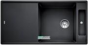 Мойка для кухни прямоугольная BLANCO Axia III XL 6S SILGRANIT врезная  с клапаном-автоматом  антрацит 523510