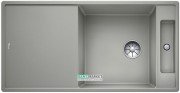 Мойка для кухни прямоугольная BLANCO Axia III XL 6S SILGRANIT врезная  с клапаном-автоматом  жемчужный 523513