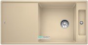 Мойка для кухни прямоугольная BLANCO Axia III XL 6S SILGRANIT врезная  с клапаном-автоматом  шампань 523516