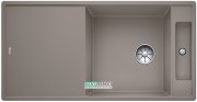 Мойка для кухни прямоугольная BLANCO Axia III XL 6S SILGRANIT врезная  с клапаном-автоматом  серый беж 523517