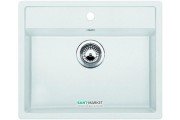 Мийка для кухні прямокутна Blanco DALAGO 6-F штучний граніт білий 514771