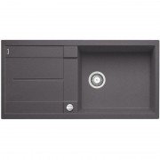 Мийка для кухні прямокутна Blanco METRA XL 6 S-F штучний граніт темна скеля 518883