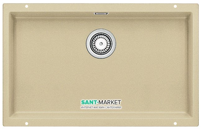 Мийка для кухні прямокутна BLANCO SUBLINE 700-U SILGRANIT під стільницю шампань 523448