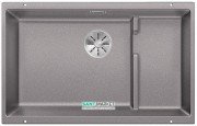 Мойка для кухни прямоугольная BLANCO SUBLINE 700-U Level SILGRANIT под столешницу  алюметаллик 523540
