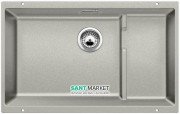 Мойка для кухни прямоугольная BLANCO SUBLINE 700-U Level SILGRANIT под столешницу  жемчужный 523541