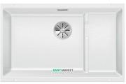 Мойка для кухни прямоугольная BLANCO SUBLINE 700-U Level SILGRANIT под столешницу  белый 523542