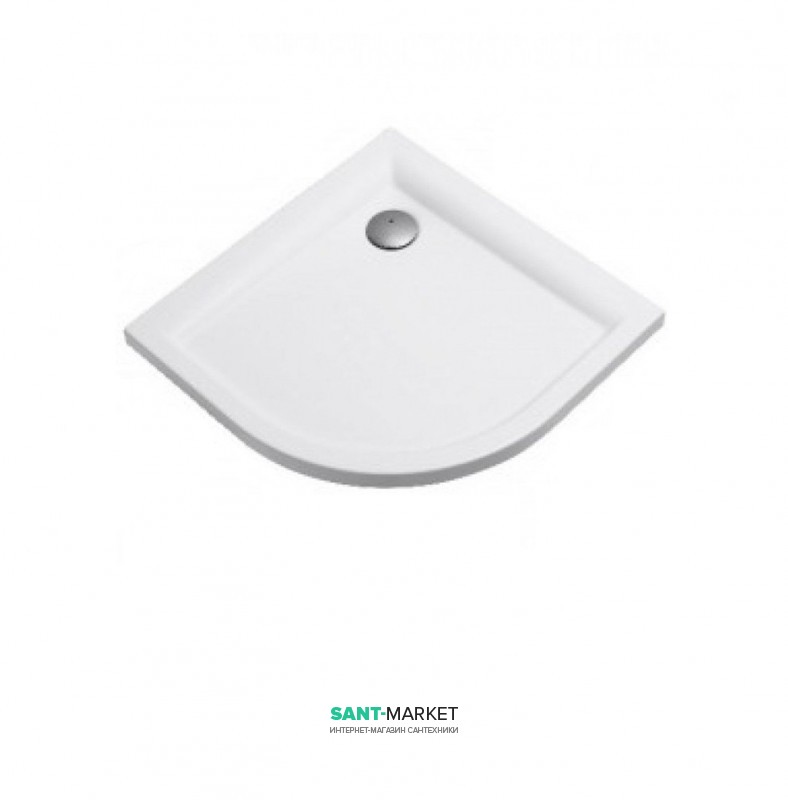 Душевой поддон Kolo Pacyfik 90х90 четверть круга белый XBN0790101