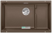 Мийка для кухні прямокутна BLANCO SUBLINE 700-U Level SILGRANIT під стільницю мускат 523546