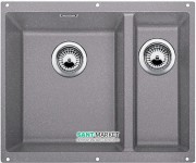 Мойка для кухни прямоугольная BLANCO SUBLINE 340/160-U SILGRANIT под столешницу  чаша слева  алюметаллик 523550