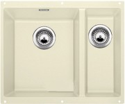 Мойка для кухни прямоугольная BLANCO SUBLINE 340/160-U SILGRANIT под столешницу  чаша слева  жасмин 523553