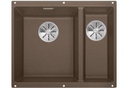 Мойка для кухни прямоугольная BLANCO SUBLINE 340/160-U SILGRANIT под столешницу  чаша слева  мускат 523555