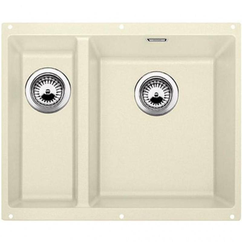 Мойка для кухни прямоугольная BLANCO SUBLINE 340/160-U SILGRANIT под столешницу  чаша справа  жасмин 523563