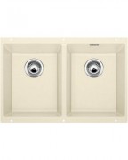 Мойка для кухни прямоугольная BLANCO SUBLINE 350/350-U SILGRANIT под столешницу  жасмин 523579