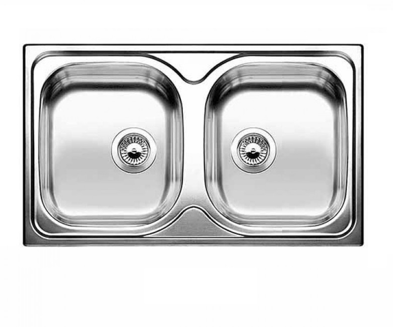 Мойка для кухни прямоугольная Blanco Tipo 8 Compact нержавеющая сталь матовая 513459