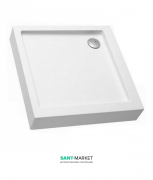 Душовий піддон акриловий Kolo Simplo 90 з інтегрованою панеллю і ніжками білий XBK0691000