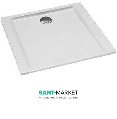 Душевой поддон Kolo Pacyfik 100х100 квадратный белый XBK0710101