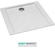 Душовий піддон Kolo Pacyfik 100х100 квадратний білий XBK0710101