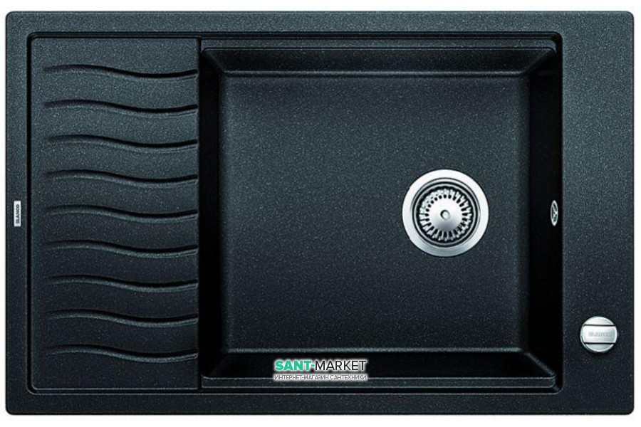 Мийка для кухні прямокутна Blanco ELON XL 6 S-F штучний граніт обертаємося антрацит 524854