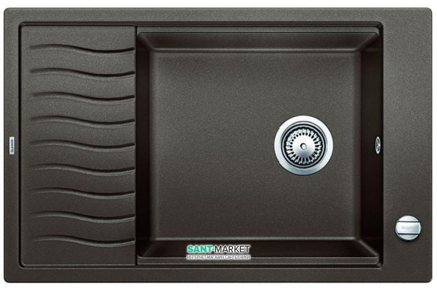 Мойка для кухни прямоугольная Blanco ELON XL 6 S-F искусственный гранит  оборачиваемая  кофе 524859