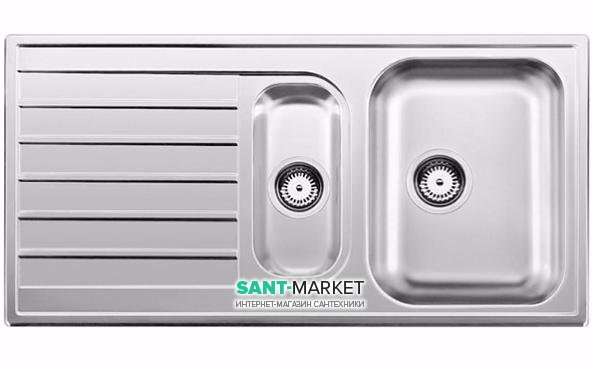 Мойка для кухни прямоугольная Blanco Livit 6 S нержавеющая сталь полированная 514796