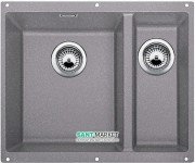 Мойка для кухни прямоугольная BLANCO SUBLINE 340/160-U SILGRANIT под столешницу  чаша слева  алюметаллик 523550