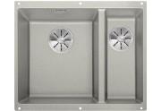 Мойка для кухни прямоугольная BLANCO SUBLINE 340/160-U SILGRANIT под столешницу  чаша слева  жемчужный 523551