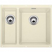Мойка для кухни прямоугольная BLANCO SUBLINE 340/160-U SILGRANIT под столешницу  чаша справа  жасмин 523563