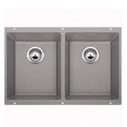 Мийка для кухні прямокутна BLANCO SUBLINE 350/350-U SILGRANIT під стільницю алюметаллик 523576