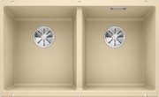 Мойка для кухни прямоугольная BLANCO SUBLINE 350/350-U SILGRANIT под столешницу  шампань 523580