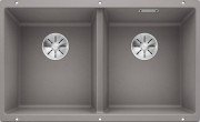 Мойка для кухни прямоугольная BLANCO SUBLINE 350/350-U SILGRANIT под столешницу  серый беж 523581