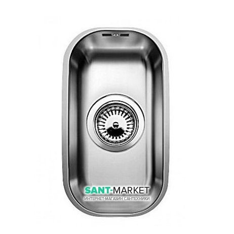 Мойка для кухни овальная Blanco Supra 180-U нержавеющая сталь полированная 518197