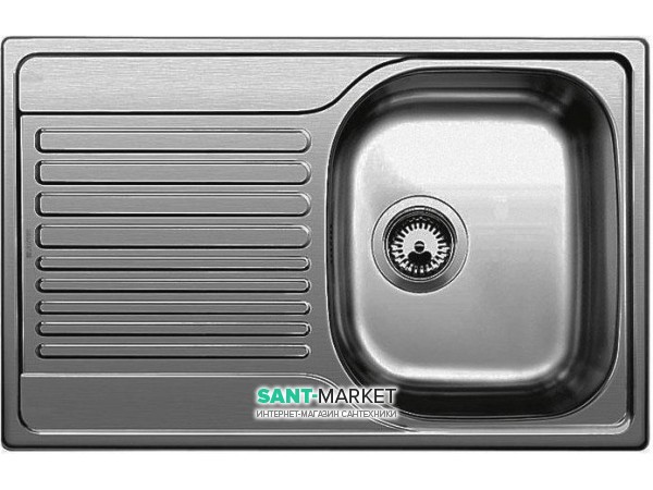 Мойка для кухни прямоугольная Blanco Tipo 45 S Compact нержавеющая сталь матовая 513441