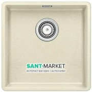Мойка для кухни квадратная BLANCO SUBLINE 400-F SILGRANIT  жасмин 523498