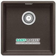 Мийка для кухні квадратна BLANCO SUBLINE 400-F SILGRANIT кави 523499
