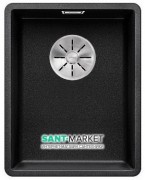 Мойка для кухни прямоугольная BLANCO SUBLINE 320-F SILGRANIT антрацит 523416