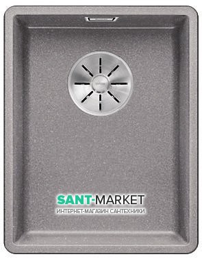 Мойка для кухни прямоугольная BLANCO SUBLINE 320-F SILGRANIT алюметаллик 523418