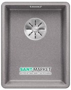 Мойка для кухни прямоугольная BLANCO SUBLINE 320-F SILGRANIT алюметаллик 523418