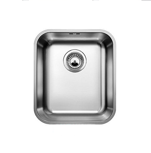 Мийка для кухні квадратна Blanco Supra 400-U нержавіюча сталь полірована 518202