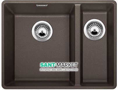 Мойка для кухни прямоугольная BLANCO SUBLINE 340/160-F  искусственный гранит  кофе 523573