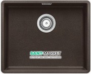 Мойка для кухни прямоугольная BLANCO SUBLINE 500-F SILGRANIT  кофе 523537