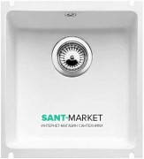 Мойка для кухни прямоугольная BLANCO SUBLINE 375-U керамика PuraPlus  под столешницу  глянцевый белый 523726