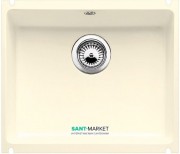 Мийка для кухні прямокутна BLANCO SUBLINE 500-U кераміка PuraPlus під стільницю глянсовий магнолія 523734