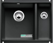 Мийка для кухні прямокутна BLANCO SUBLINE 350/150-U кераміка PuraPlus під стільницю чорний 523747