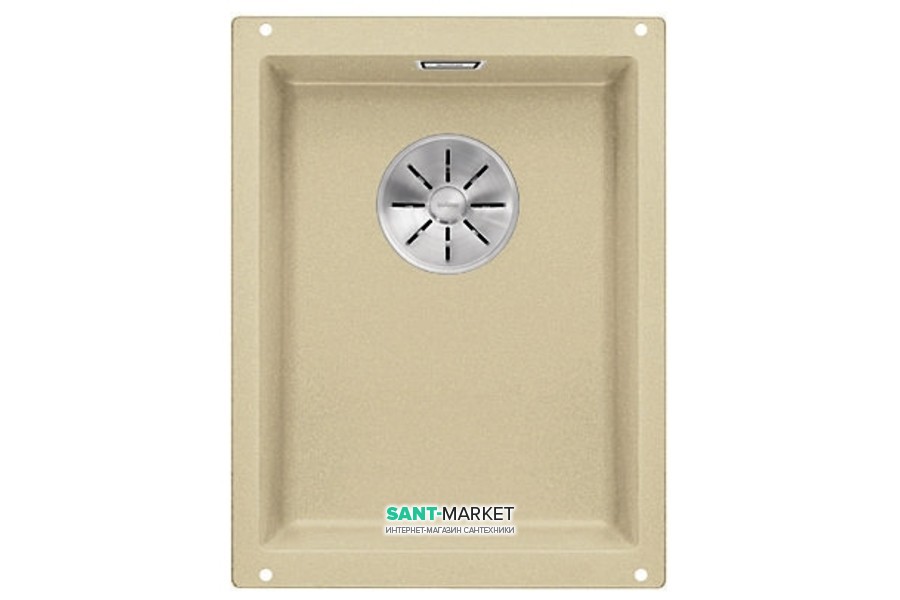 Мийка для кухні прямокутна Blanco SUBLINE 320-U SILGRANIT штучний граніт шампань 523412