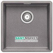 Мойка для кухни квадратная BLANCO SUBLINE 400-F SILGRANIT  алюметаллик 523496