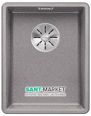 Мийка для кухні прямокутна BLANCO SUBLINE 320-F SILGRANIT алюметаллик 523418
