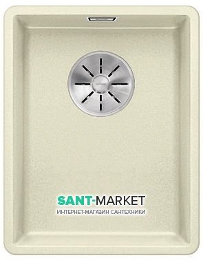 Мойка для кухни прямоугольная BLANCO SUBLINE 320-F SILGRANIT жасмин 523420